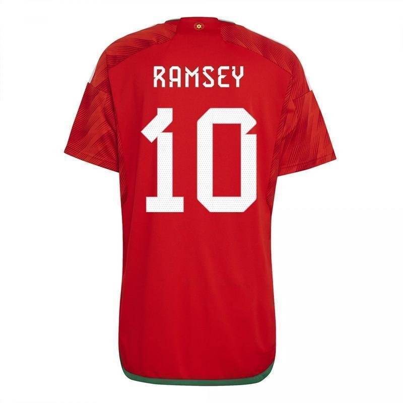 Camiseta local de Aaron Ramsey Gales 22/23 I (versión para aficionados)