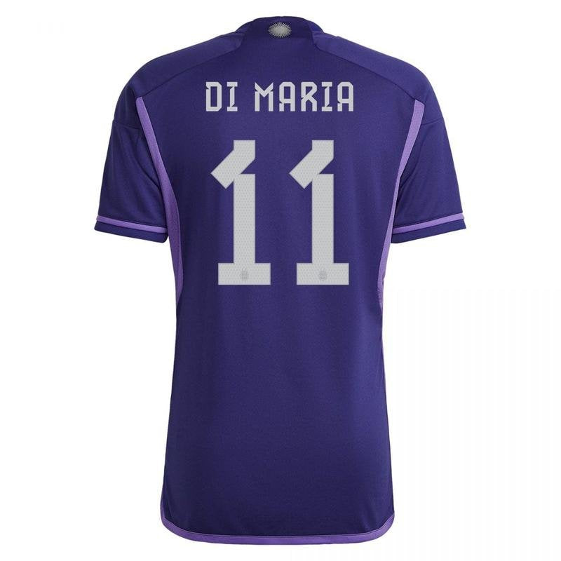 Camiseta Angel Di Maria Argentina 22/23 II Visitante - Versión Fan