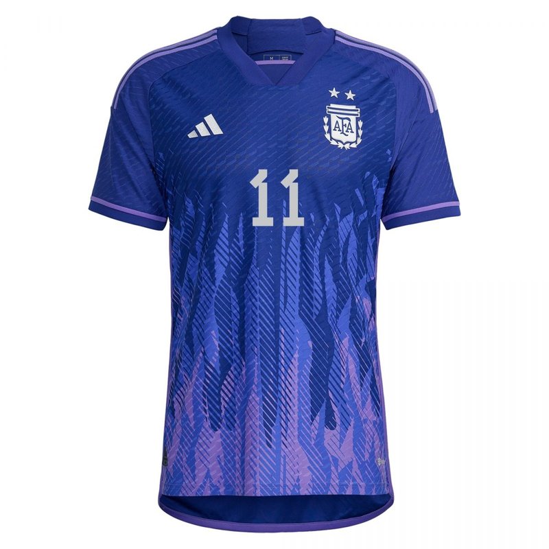 Camiseta de visitante de Ángel Di María Argentina 22/23 II - Versión de jugador