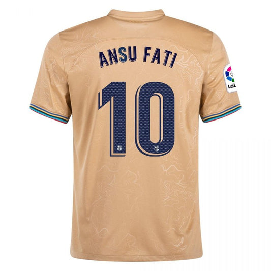 Camiseta Ansu Fati Barcelona 22/23 II Visitante - Versión Fan