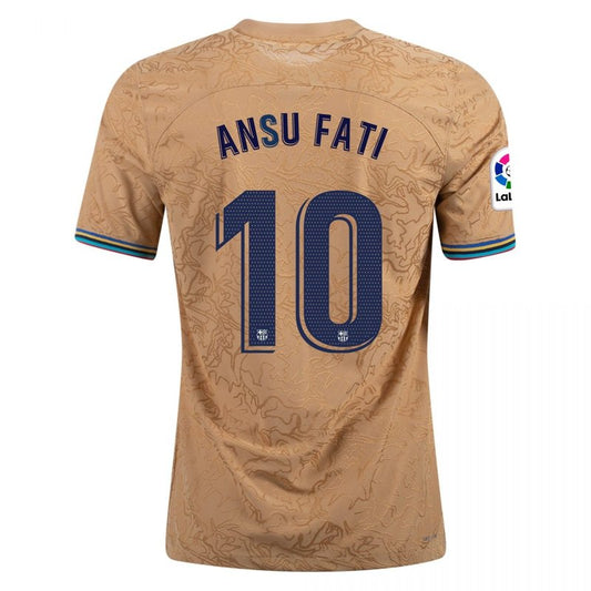 Camiseta Ansu Fati Barcelona 22/23 II Visitante - Versión Jugador