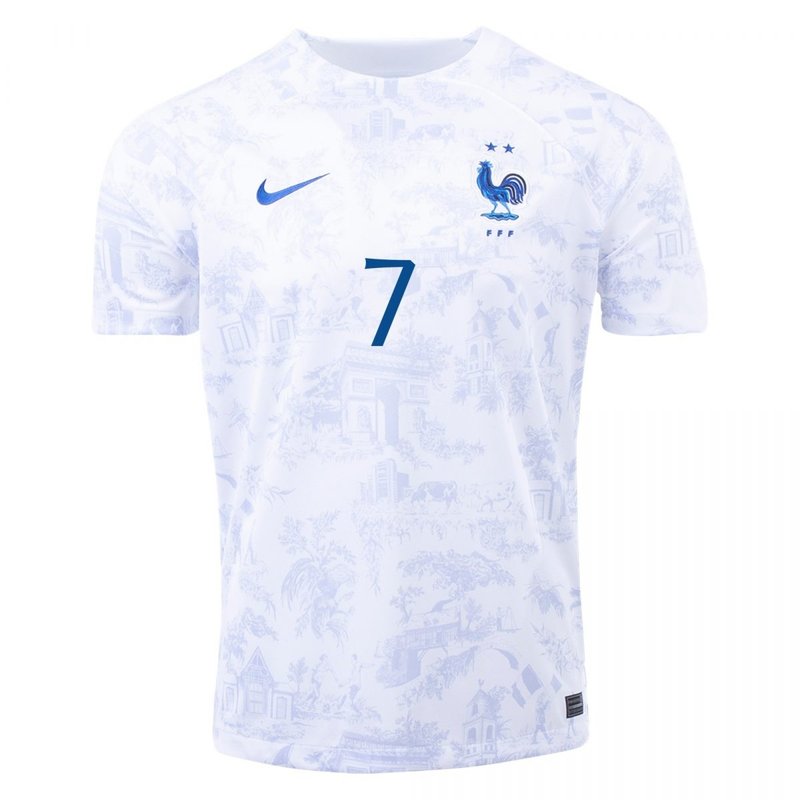 Camiseta de visitante de Antoine Griezmann Francia 22/23 II - Versión para aficionados