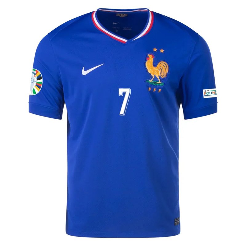 Camiseta local de Antoine Griezmann Francia 24/25 I - Versión para aficionados