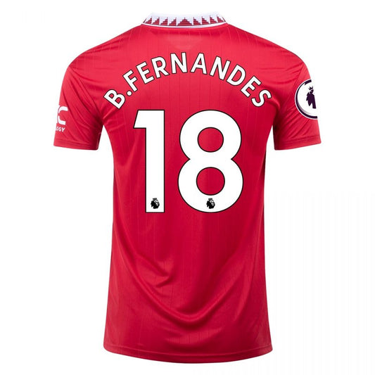 Camiseta local de Bruno Fernandes del Manchester United 22/23 (versión para aficionados)