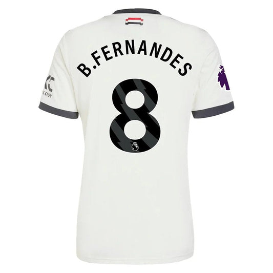 Camiseta de Bruno Fernandes del Manchester United 24/25 III (versión para aficionados)