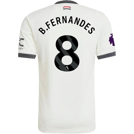 Camiseta de Bruno Fernandes del Manchester United 24/25 III (versión para el jugador)