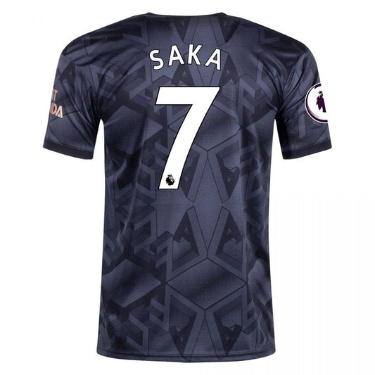 Camiseta de visitante Bukayo Saka Arsenal 22/23 II - Versión para fanáticos