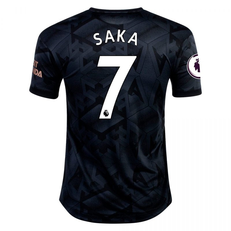 Camiseta de visitante Bukayo Saka Arsenal 22/23 II - Versión jugador