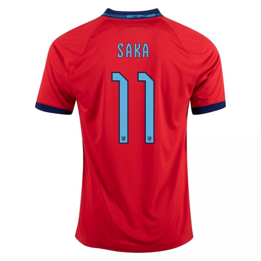 Camiseta Bukayo Saka Inglaterra 22/23 II visitante - Versión Fan