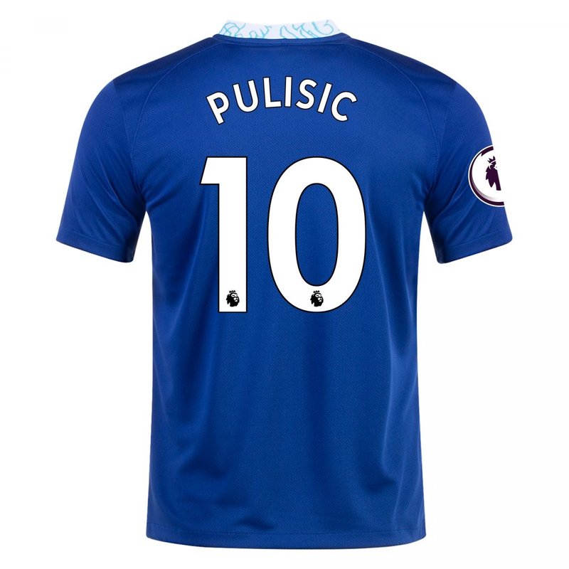 Camiseta local del Chelsea 22/23 de Christian Pulisic (versión para aficionados)