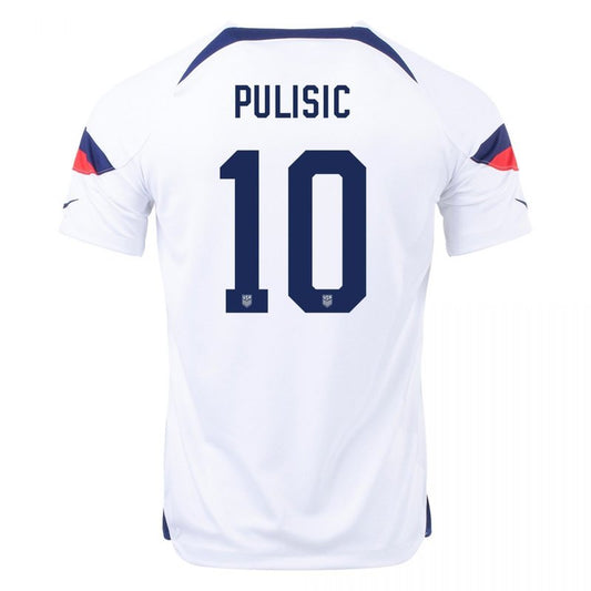 Camiseta local de Christian Pulisic, EE. UU. 22/23 (versión para aficionados)