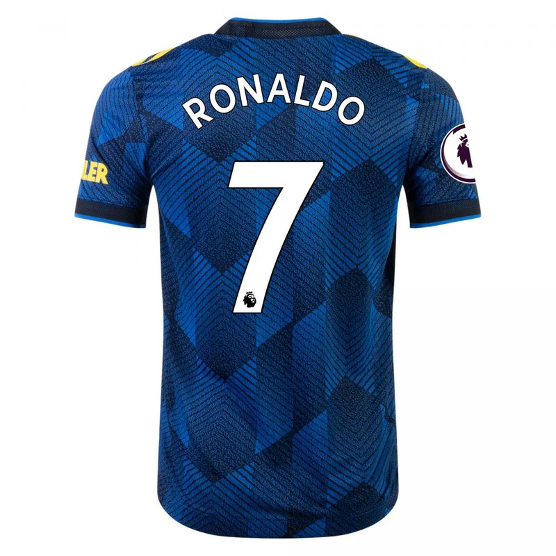 Cristiano Ronaldo Manchester United 21/22 III Third Jersey - Player Version