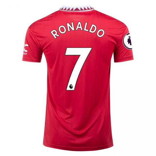 Camiseta local de Cristiano Ronaldo del Manchester United 22/23 (versión para aficionados)