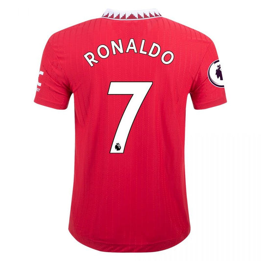 Camiseta local de Cristiano Ronaldo del Manchester United 22/23 (versión jugador)