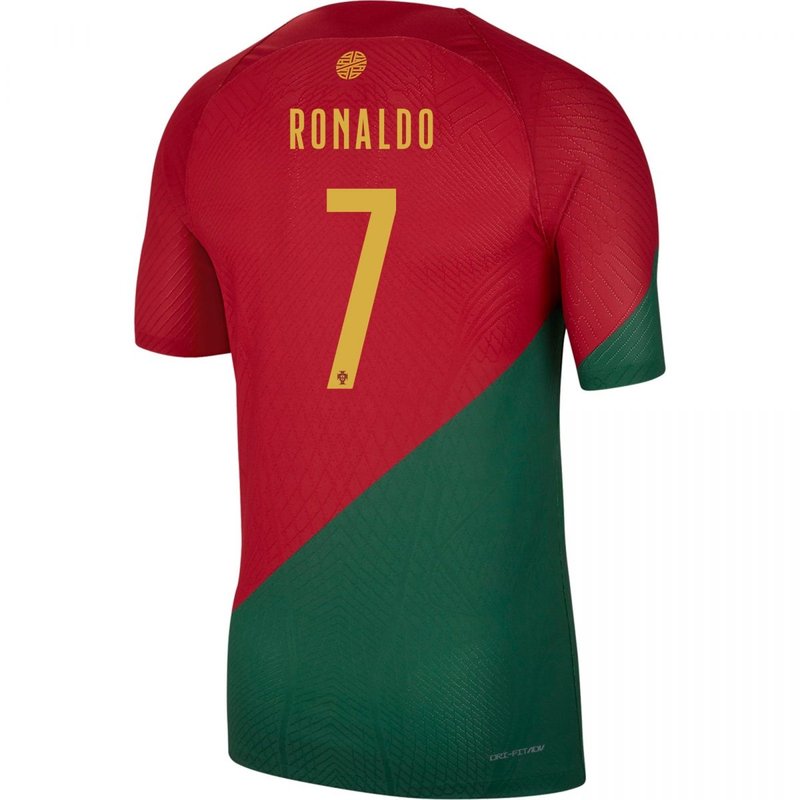 Camiseta local de Cristiano Ronaldo Portugal 22/23 I - Versión de jugador