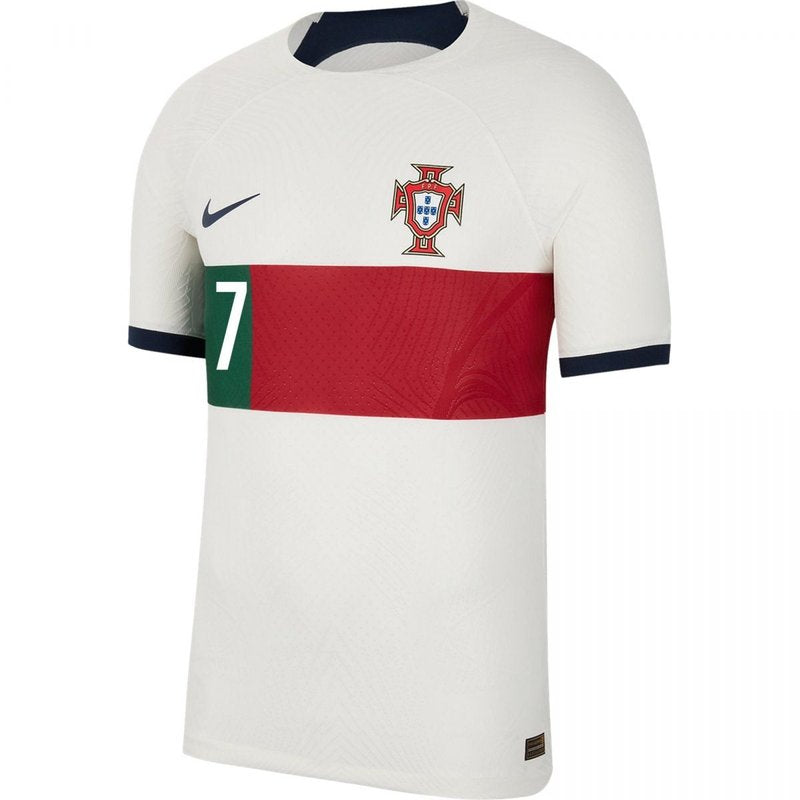 Camiseta de visitante de Cristiano Ronaldo Portugal 22/23 II - Versión de jugador