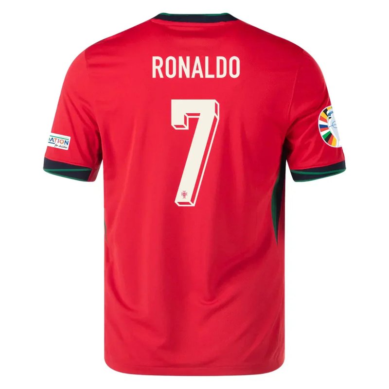 Camiseta local de Cristiano Ronaldo Portugal 24/25 I - Versión para aficionados