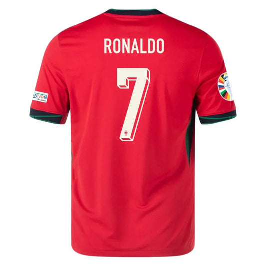 Camiseta local de Cristiano Ronaldo Portugal 24/25 I - Versión para aficionados