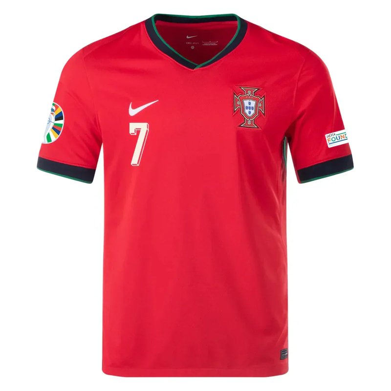 Camiseta local de Cristiano Ronaldo Portugal 24/25 I - Versión para aficionados