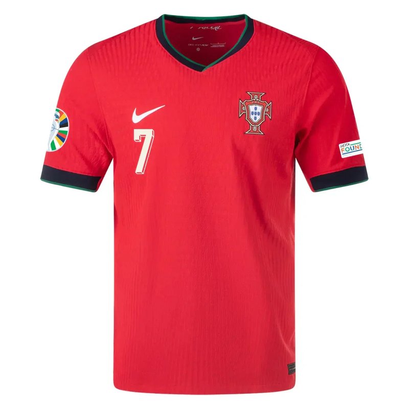 Camiseta local de Cristiano Ronaldo Portugal 24/25 I - Versión de jugador