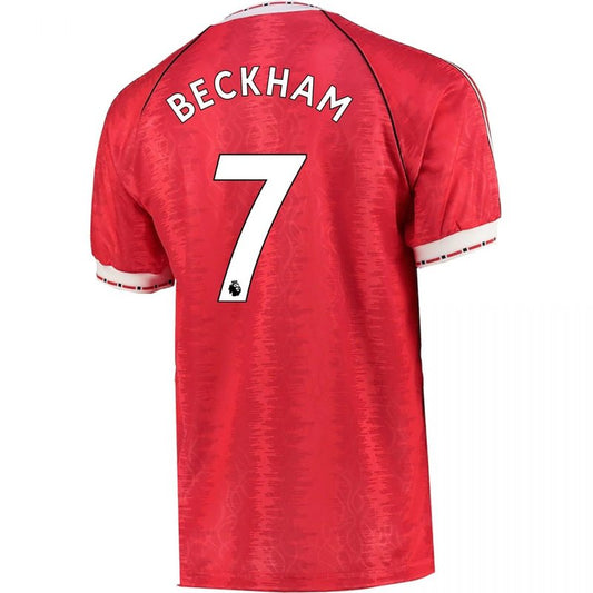 Camiseta de David Beckham del Manchester United 1990 (versión para aficionados)