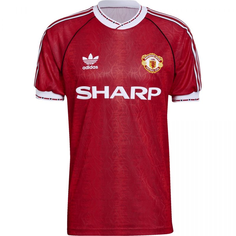 David Beckham Manchester United 1990 Jersey - Fan Version