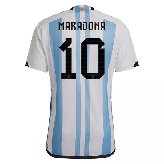 Camiseta Diego Maradona Argentina 22/23 I Local - Versión Fan