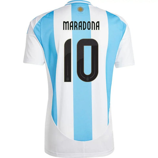 Camiseta Diego Maradona Argentina 24/25 I Local - Versión Fan