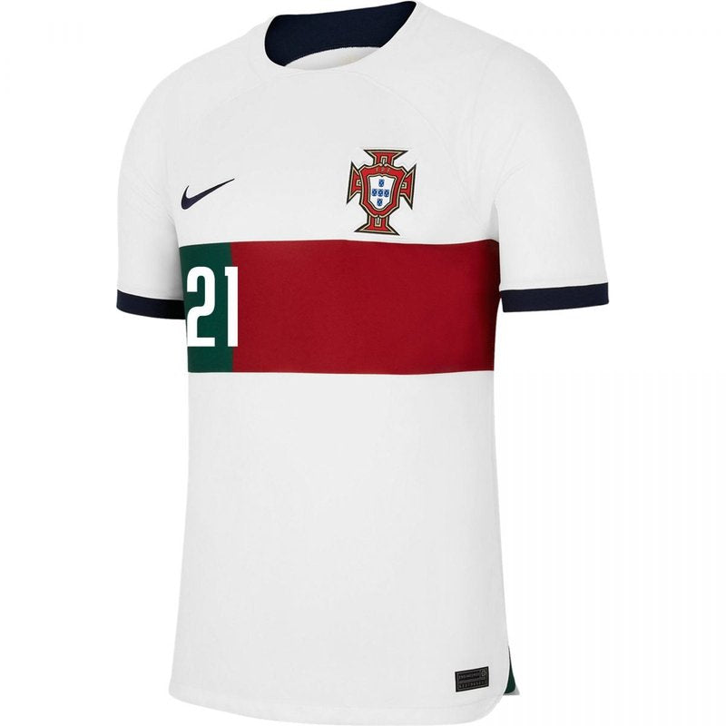 Camiseta Diogo Jota Portugal 22/23 II Visitante - Versión Fan