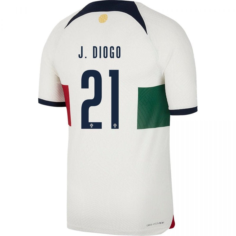 Camiseta Diogo Jota Portugal 22/23 II Visitante - Versión Jugador