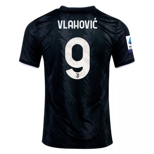 Du������������������an Vlahovi������������������ Juventus 22/23 II Away Jersey - Fan Version