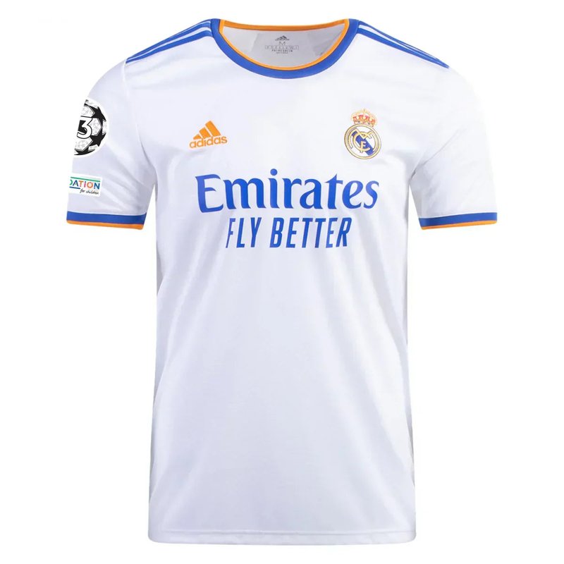 Camiseta de local de Eden Hazard del Real Madrid 21/22 (versión para aficionados)