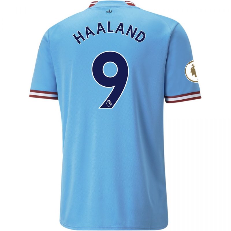 Camiseta de local Erling Haaland Manchester City 22/23 I - Versión para aficionados