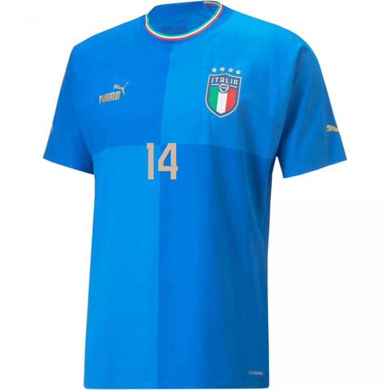 Camiseta local de Federico Chiesa Italia 22/23 I - Versión de jugador