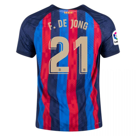 Frenkie de Jong Barcelona 22/23 I Home Jersey - Player Version