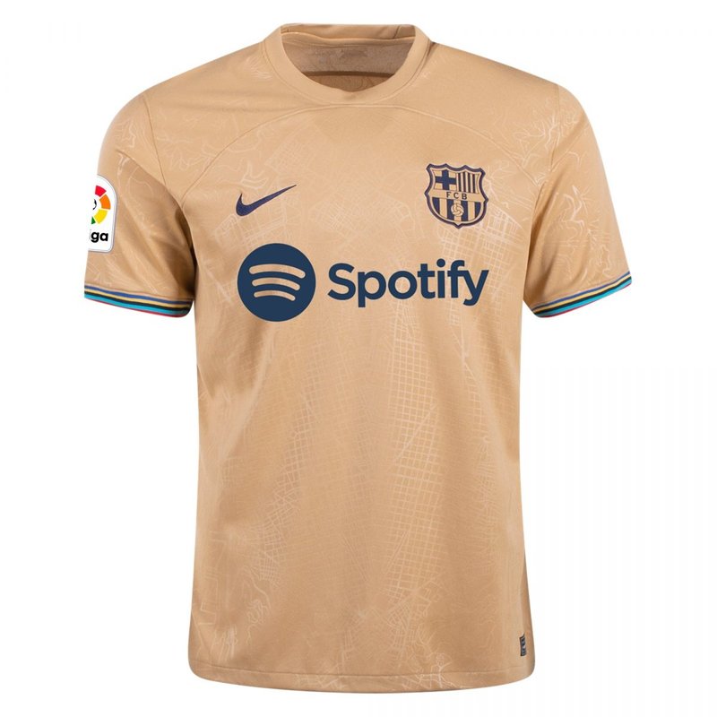 Camiseta de visitante Frenkie de Jong Barcelona 22/23 II - Versión Fan