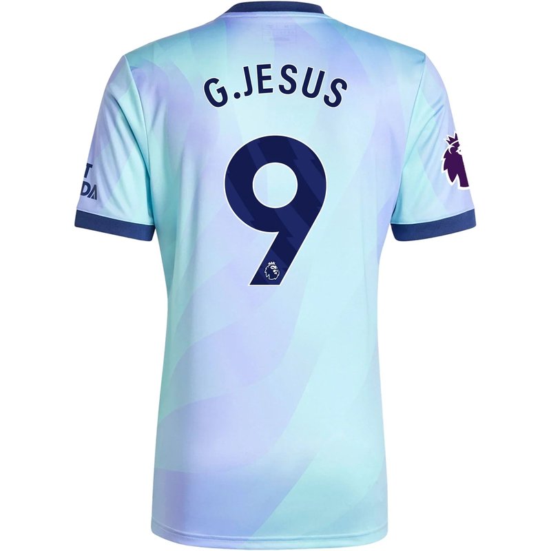 Camiseta de Gabriel Jesus Arsenal 24/25 III Tercera Equipación - Versión para Aficionados