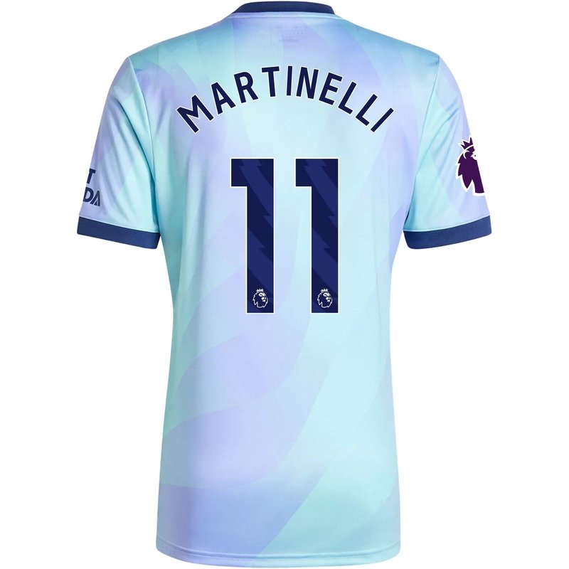 Gabriel Martinelli Arsenal 24/25 III Tercera camiseta - Versión Fan