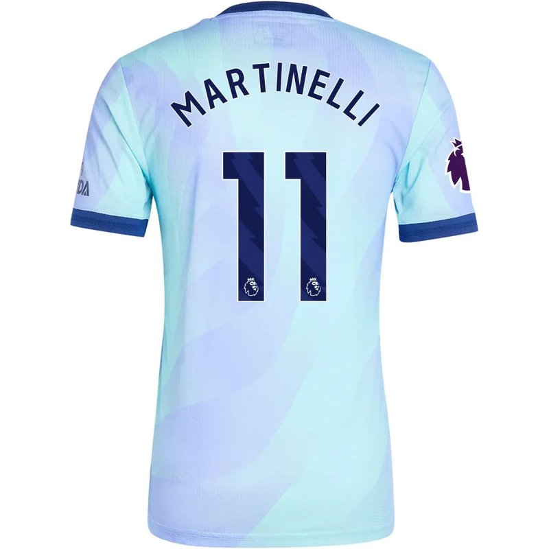 Camiseta de Gabriel Martinelli Arsenal 24/25 III Tercera Equipación - Versión Jugador