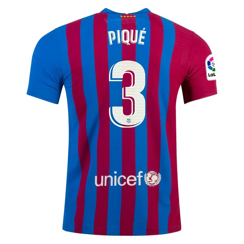 Gerard Piqu������������������ Barcelona 21/22 I Home Jersey - Player Version