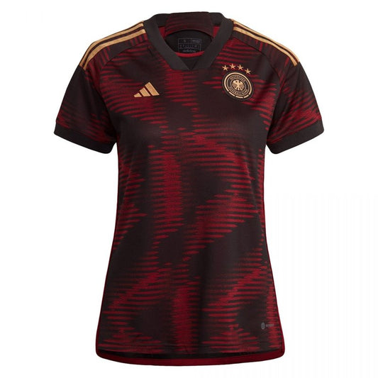 Camiseta de visitante II de Alemania 22/23 para mujer - Versión para aficionados