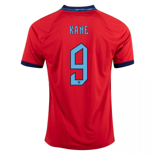 Camiseta de visitante de Harry Kane Inglaterra 22/23 II (versión para aficionados)