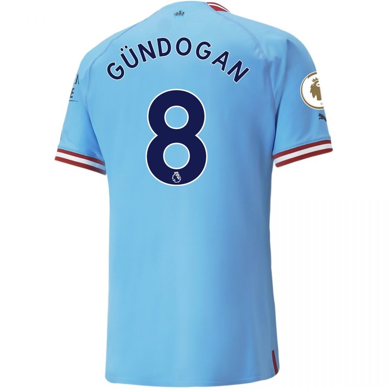 Ilkay G������������������ndo������������������an Manchester City 22/23 I Home Jersey - Player Version