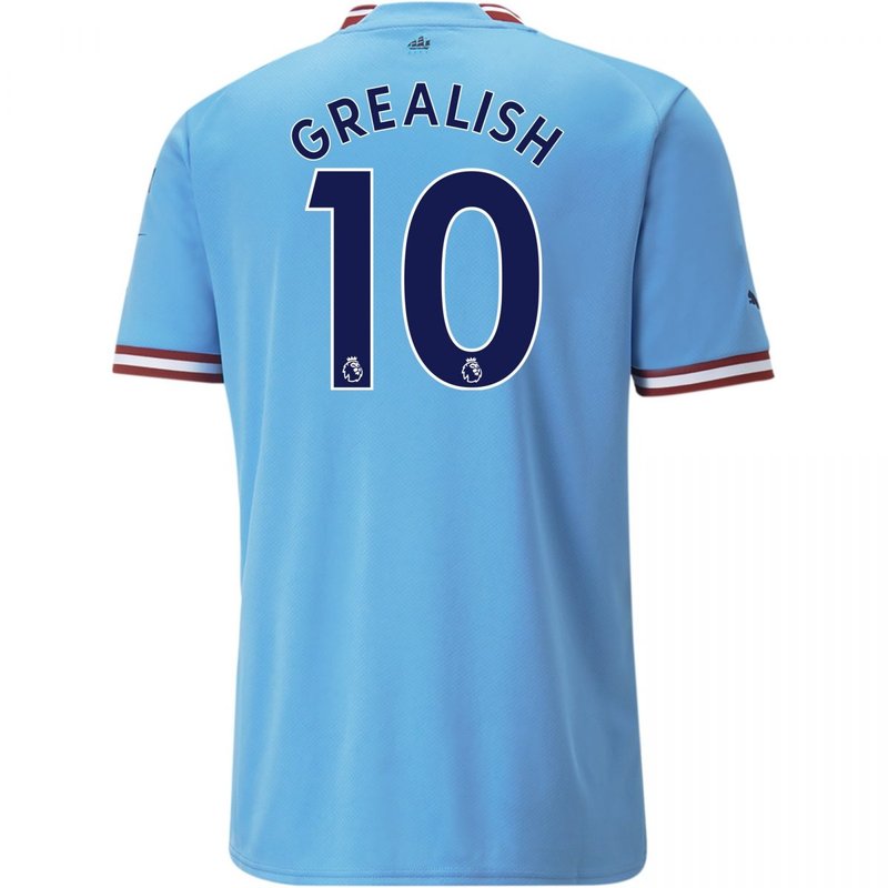 Camiseta local de Jack Grealish del Manchester City 22/23 (versión para aficionados)