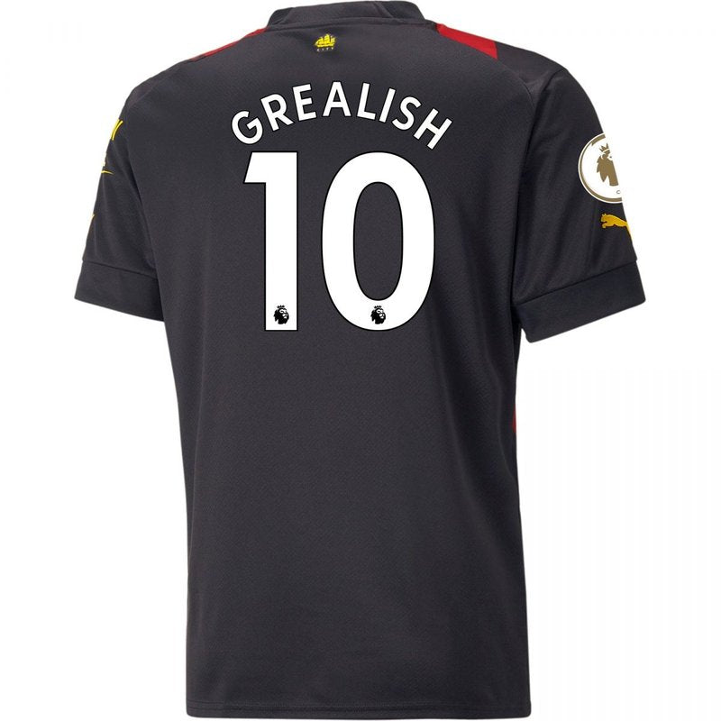 Camiseta de visitante de Jack Grealish del Manchester City 22/23 II (versión para aficionados)