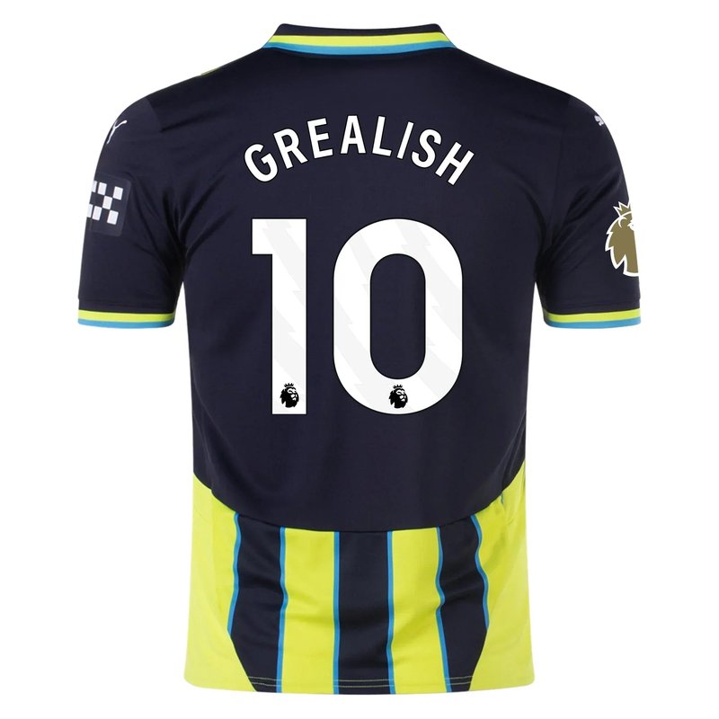 Jack Grealish Manchester City 24/25 II Away Jersey - Fan Version