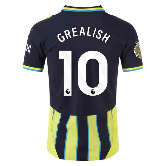 Camiseta de visitante de Jack Grealish del Manchester City 24/25 II (versión de jugador)