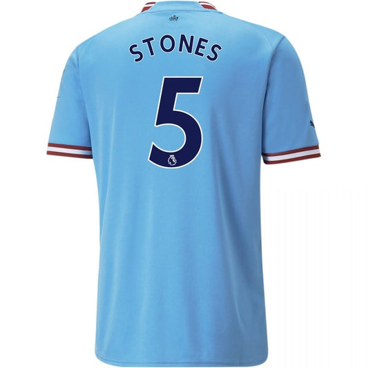 Camiseta local de John Stones del Manchester City 22/23 (versión para aficionados)