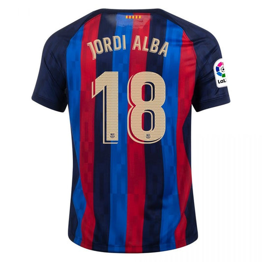 Camiseta de local Jordi Alba Barcelona 22/23 I - Versión Fan