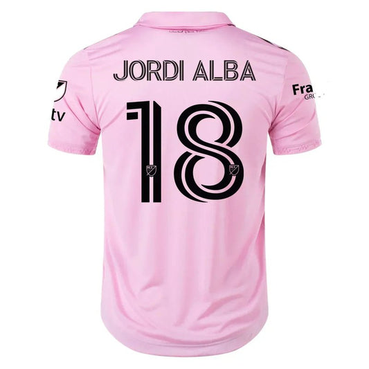 Camiseta local de Jordi Alba del Inter Miami CF 2023 (versión jugador)